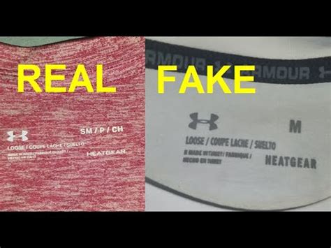 how to tell if under armour clothes are fake|under armour brands.